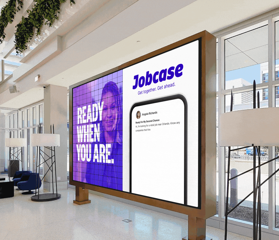 Clientes impactados por mídia digital no varejo